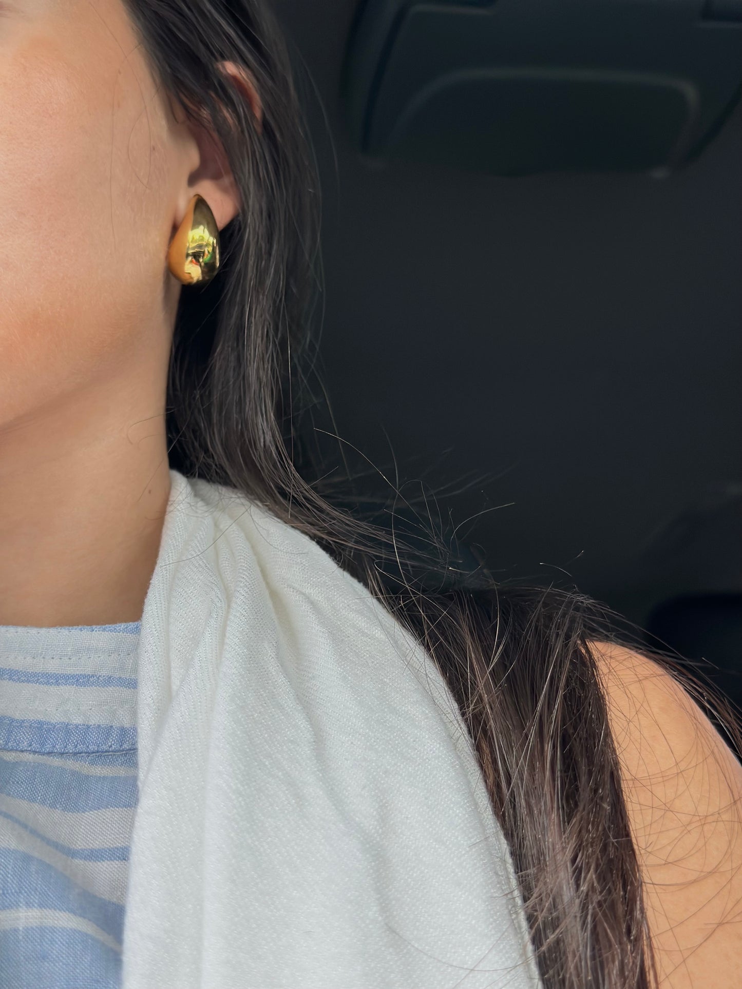 Emilia gold earrings